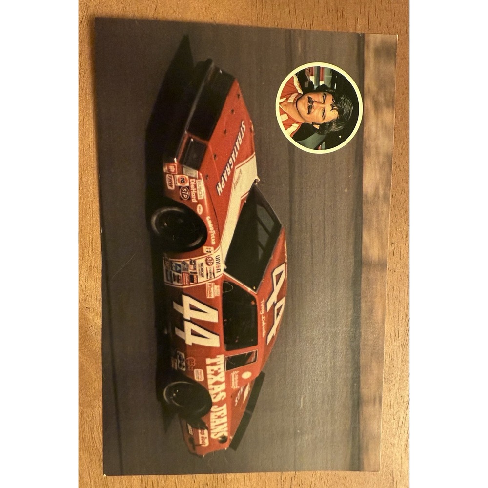 Terry LaBonte Billy Hagan 1982 Buick Texas Jeans/Stratagraph Race Team Postcard